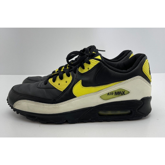 Nike Air Max 90 PRM Black Volt Yellow Glow In The Dark Men\'s Shoes sz 11.5 RARE main image 14
